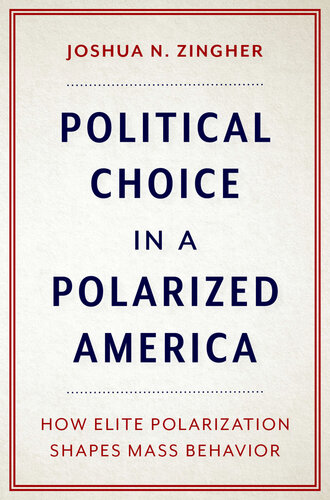 Political Choice in a Polarized America: How Elite Polarization Shapes Mass Behavior (PDF/EPUB Version)