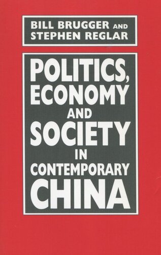 Politics, Economy, and Society in Contemporary China (PDF/EPUB Version)
