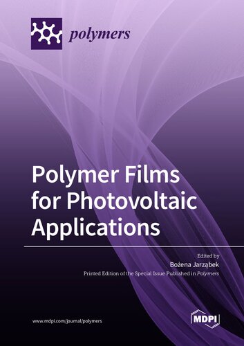 Polymer Films for Photovoltaic Applications (PDF/EPUB Version)