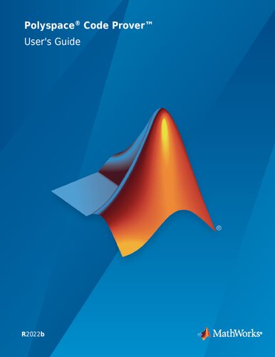 Polyspace Code Prover User's Guide (PDF/EPUB Version)