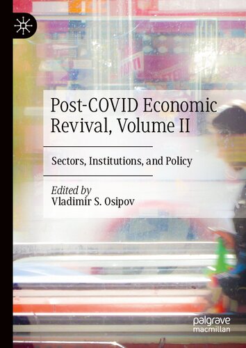 Post-COVID Economic Revival, Volume II: Sectors, Institutions, and Policy (PDF/EPUB Version)
