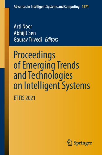 Proceedings of Emerging Trends and Technologies on Intelligent Systems : ETTIS 2021 (PDF/EPUB Version)