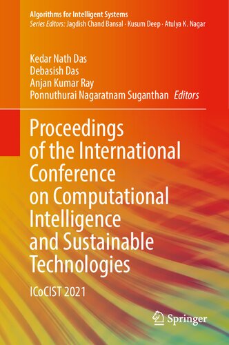 Proceedings of the International Conference on Computational Intelligence and Sustainable Technologies: ICoCIST 2021 (Algorithms for Intelligent Systems) (PDF/EPUB Version)
