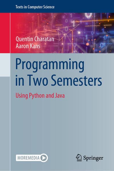 Programming in Two Semesters: Using Python and Java (PDF/EPUB Version)