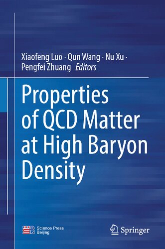 Properties of QCD Matter at High Baryon Density (PDF/EPUB Version)