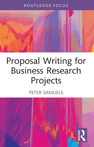Proposal Writing for Business Research Projects (PDF/EPUB Version)