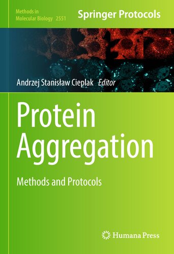 Protein Aggregation: Methods and Protocols (Methods in Molecular Biology, 2551) (PDF/EPUB Version)