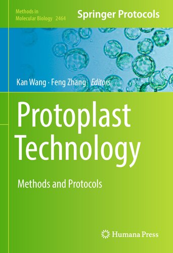 Protoplast Technology : Methods and Protocols (PDF/EPUB Version)