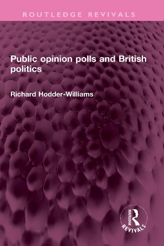 Public opinion polls and British politics (PDF/EPUB Version)