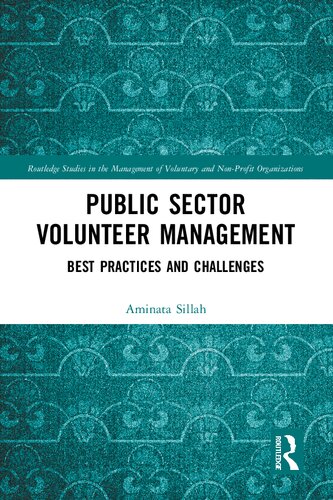 Public Sector Volunteer Management: Best Practices and Challenges (PDF/EPUB Version)