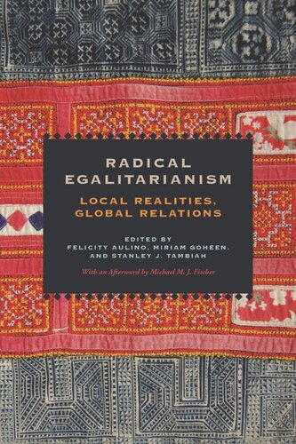 Radical Egalitarianism: Local Realities, Global Relations (PDF/EPUB Version)