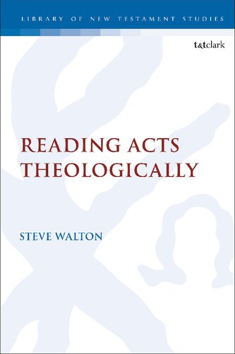 Reading Acts Theologically (PDF/EPUB Version)