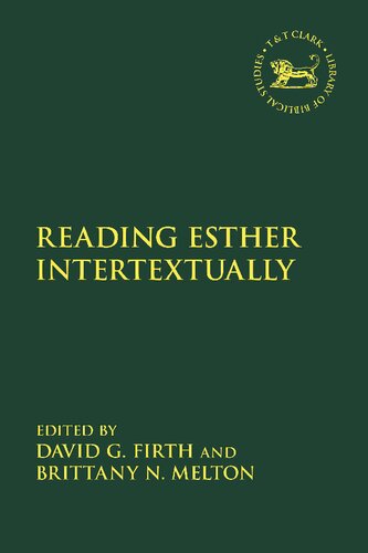 Reading Esther Intertextually (PDF/EPUB Version)
