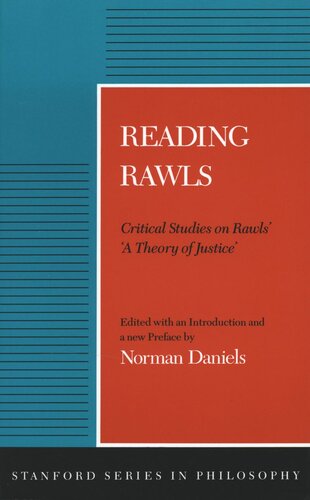Reading Rawls: Critical Studies on Rawls’ ‘A Theory of Justice’ (PDF/EPUB Version)
