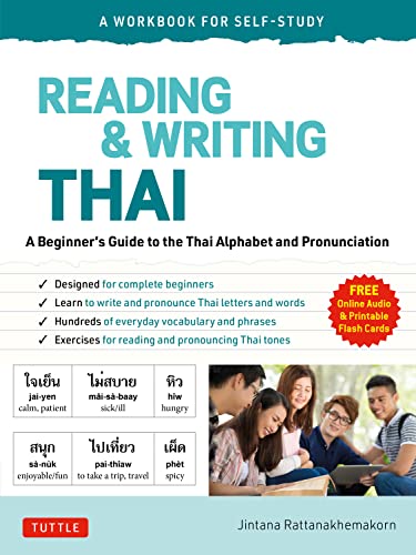 Reading & Writing Thai: A Workbook for Self-Study: A Beginner's Guide to the Thai Alphabet and Pronunciation (PDF/EPUB Version)