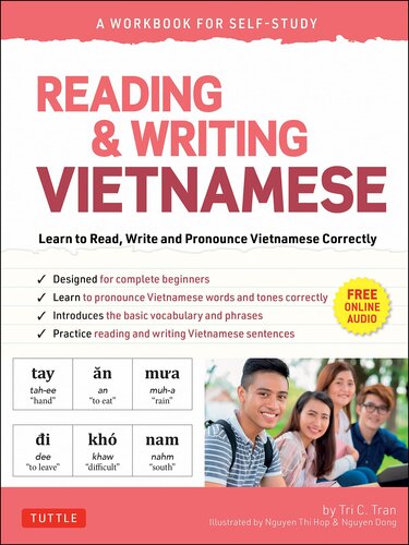 Reading & Writing Vietnamese: A Workbook for Self-Study: Learn to Read, Write and Pronounce Vietnamese Correctly (Online Audio & Printable Flash Cards) (PDF/EPUB Version)