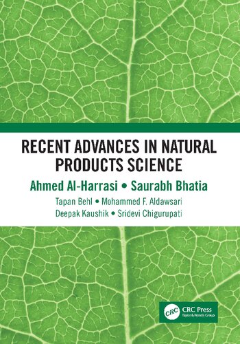 Recent Advances in Natural Products Science (PDF/EPUB Version)
