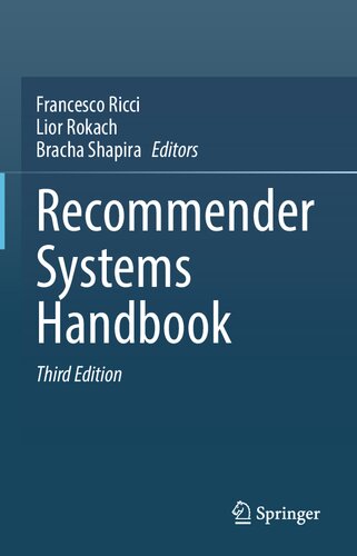 Recommender Systems Handbook (PDF/EPUB Version)