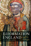Reformation England 1480-1642 (PDF/EPUB Version)