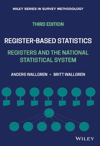 Register-based statistics : registers and the national statistical system (PDF/EPUB Version)