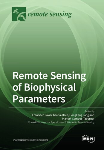 Remote Sensing of Biophysical Parameters (PDF/EPUB Version)