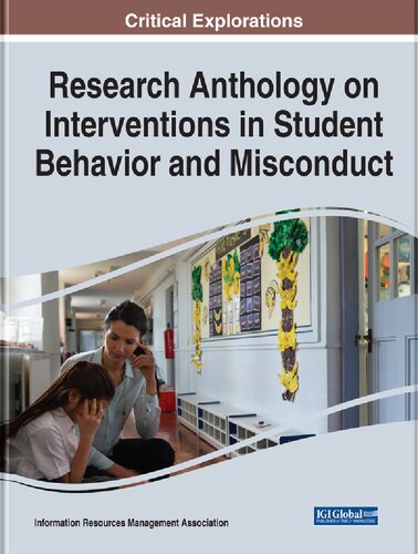 Research Anthology on Interventions in Student Behavior and Misconduct (PDF/EPUB Version)