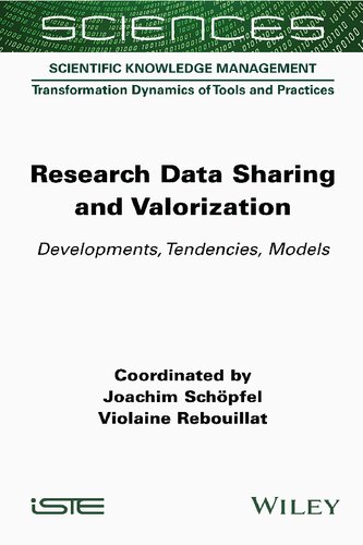 Research Data Sharing and Valorization: Developments, Tendencies, Models (PDF/EPUB Version)