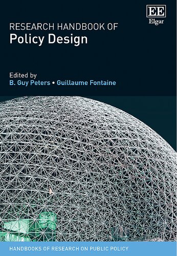 Research Handbook of Policy Design (PDF/EPUB Version)