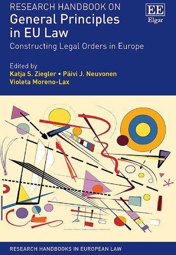 Research Handbook on General Principles in EU Law: Constructing Legal Orders in Europe (PDF/EPUB Version)