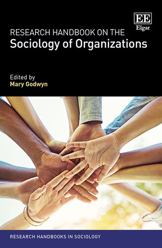 Research Handbook on the Sociology of Organizations (PDF/EPUB Version)