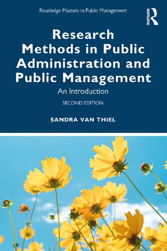 Research Methods in Public Administration and Public Management: An Introduction (PDF/EPUB Version)