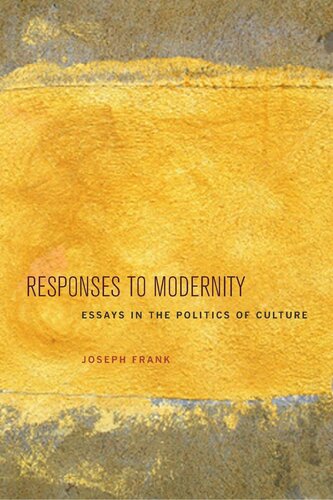 Responses to Modernity: Essays in the Politics of Culture (PDF/EPUB Version)