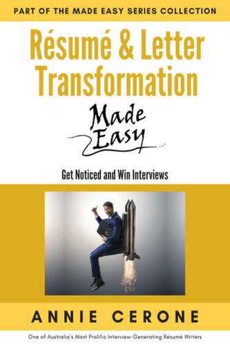 Resume and Letter Transformation Made Easy (PDF/EPUB Version)