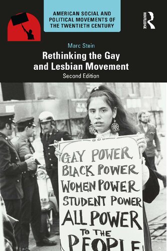 Rethinking the Gay and Lesbian Movement (PDF/EPUB Version)