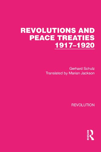 Revolutions and Peace Treaties 1917–1920 (PDF/EPUB Version)