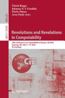 Revolutions and Revelations in Computability: 18th Conference on Computability in Europe, CiE 2022, Swansea, UK, July 11–15, 2022, Proceedings (PDF/EPUB Version)