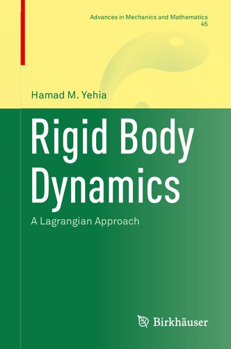 Rigid Body Dynamics: A Lagrangian Approach (PDF/EPUB Version)