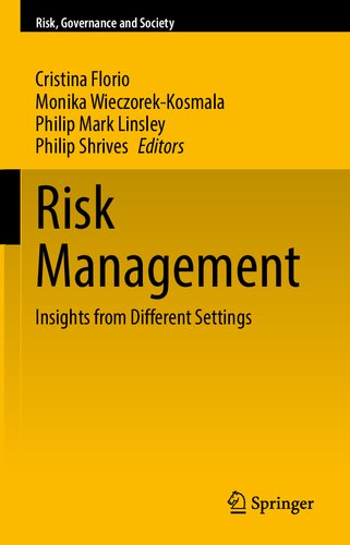 Risk Management: Insights from Different Settings (PDF/EPUB Version)