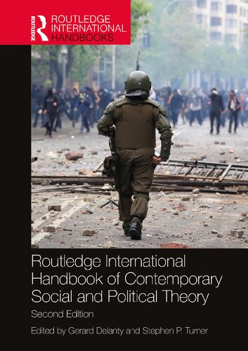 Routledge International Handbook of Contemporary Social and Political Theory (Routledge International Handbooks) (PDF/EPUB Version)