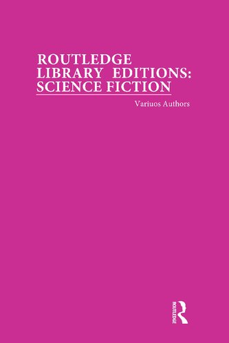 Routledge Library Editions: Science Fiction (PDF/EPUB Version)