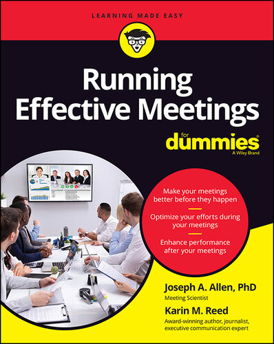 Running Effective Meetings For Dummies (PDF/EPUB Version)