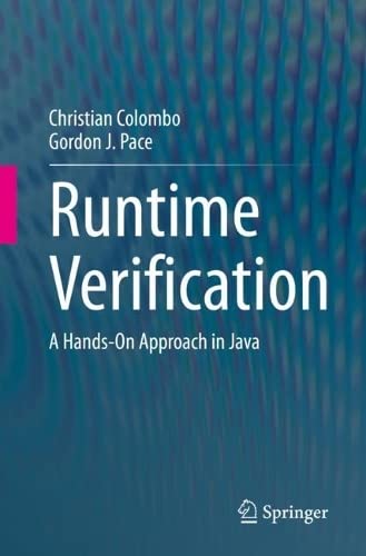 Runtime Verification: A Hands-On Approach in Java (PDF/EPUB Version)