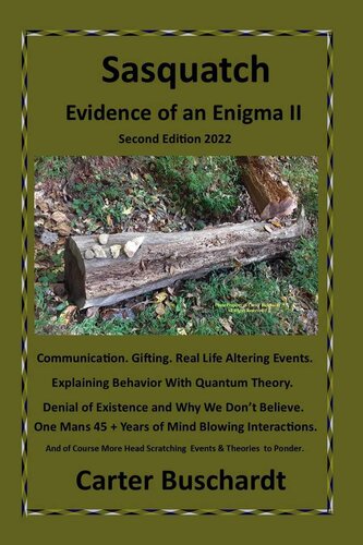 Sasquatch: Evidence of an Enigma II (Second Edition) (PDF/EPUB Version)