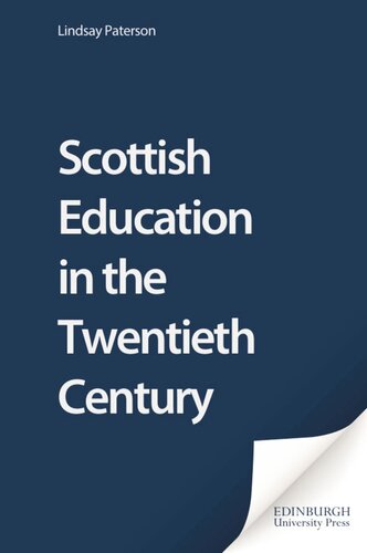 Scottish Education in the Twentieth Century (PDF/EPUB Version)