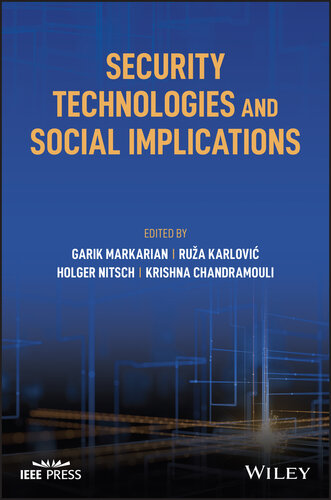 Security Technologies and Social Implications (PDF/EPUB Version)