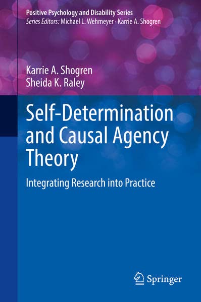 Self-Determination and Causal Agency Theory: Integrating Research into Practice (PDF/EPUB Version)