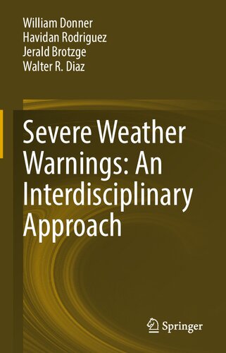 Severe Weather Warnings: An Interdisciplinary Approach (PDF/EPUB Version)
