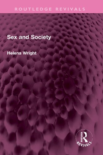 Sex and Society (PDF/EPUB Version)