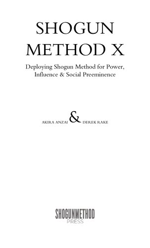 Shogun Method X (PDF/EPUB Version)