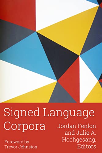 Signed Language Corpora (PDF/EPUB Version)